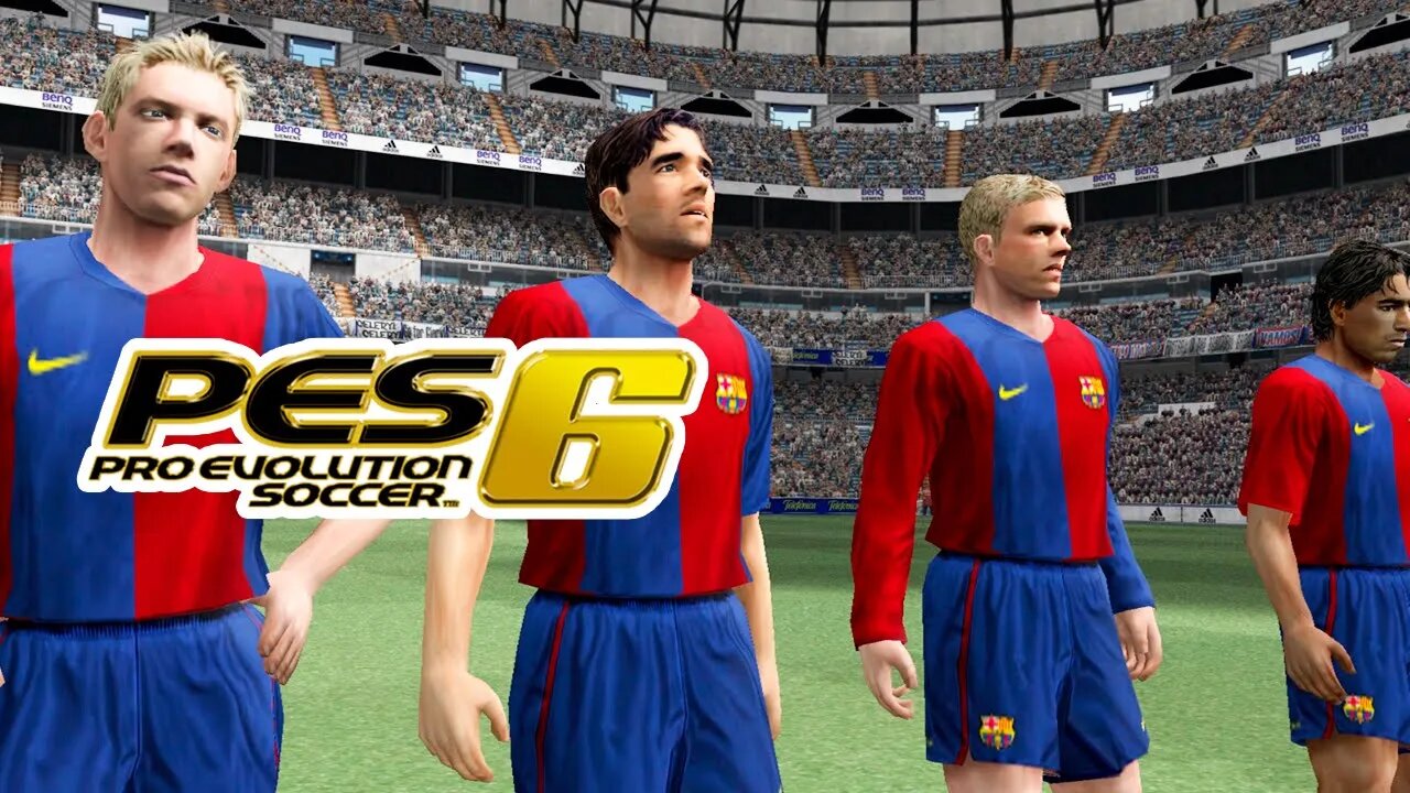 PES 6 MASTER LIGA #18 - REAL MADRID VS. BARCELONA