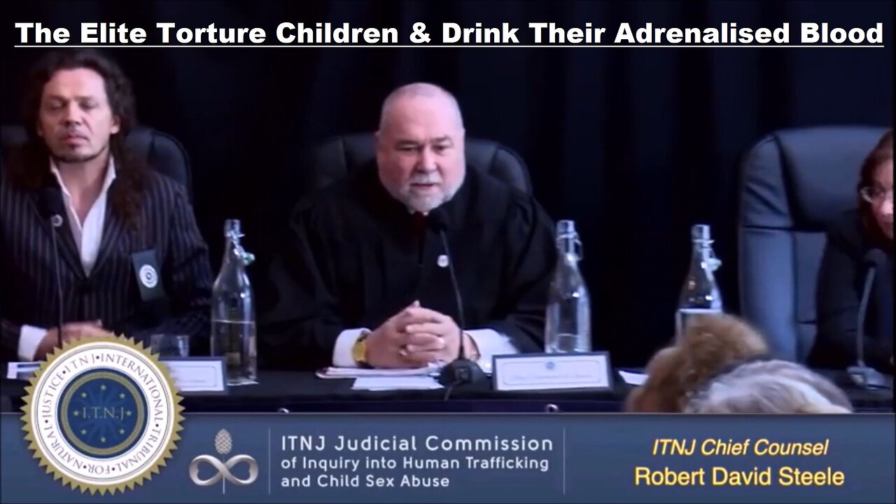 The Elite Torture Children & Drink Their Adrenalised Blood.