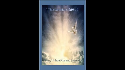 I THESSALONIANS 5: 16-17 JOURNAL #shorts #bible #jesus #biblestudy #inspirational