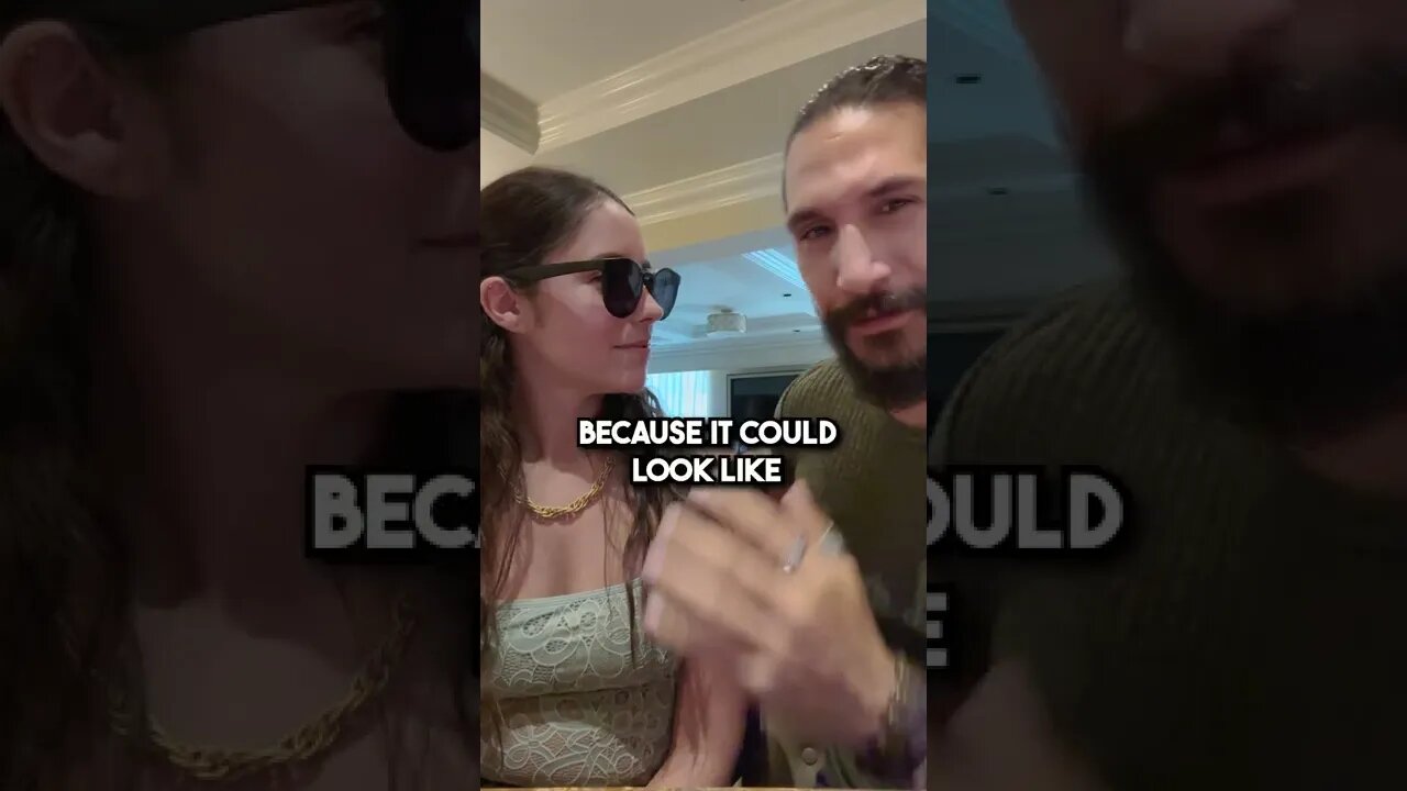 How do you kiss a girl wearing sunglasses?