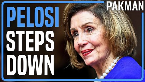 Nancy Pelosi is Stepping Down