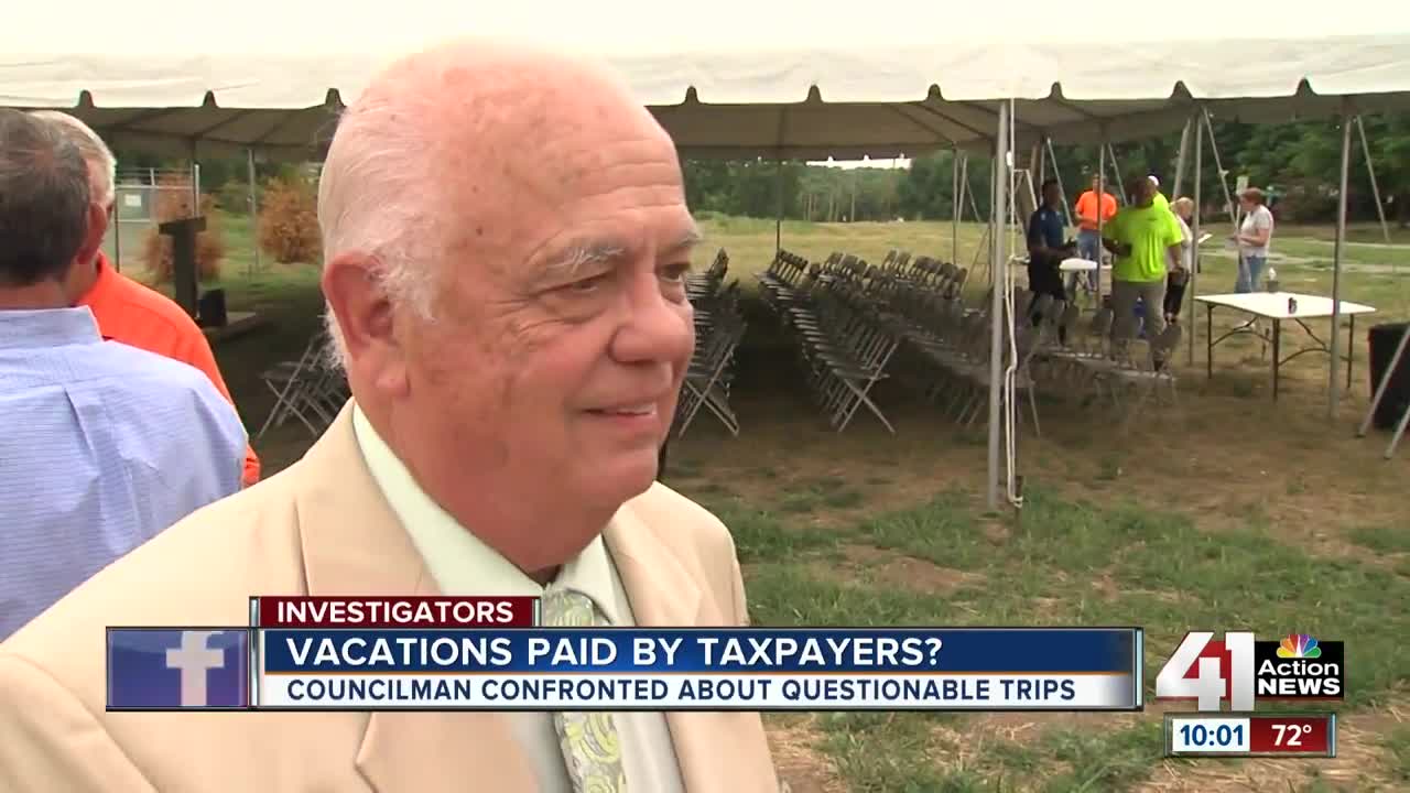 Councilman refuses to explain costly travels