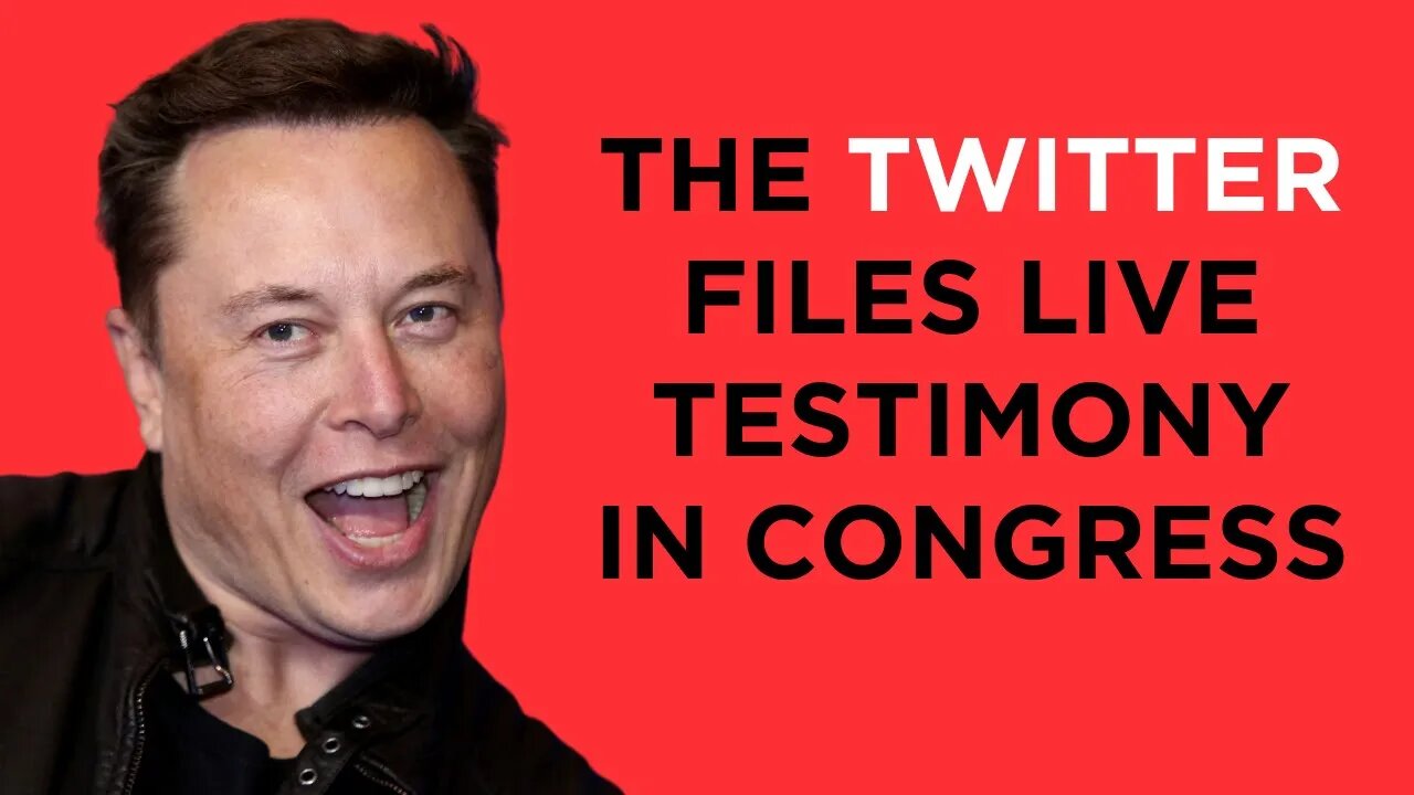 The Twitter Files Congressional Testimony: Matt Taibbi and Michael Shellenberger testify