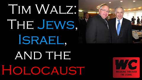 Tim Walz: The Jews, Israel, and the Holocaust