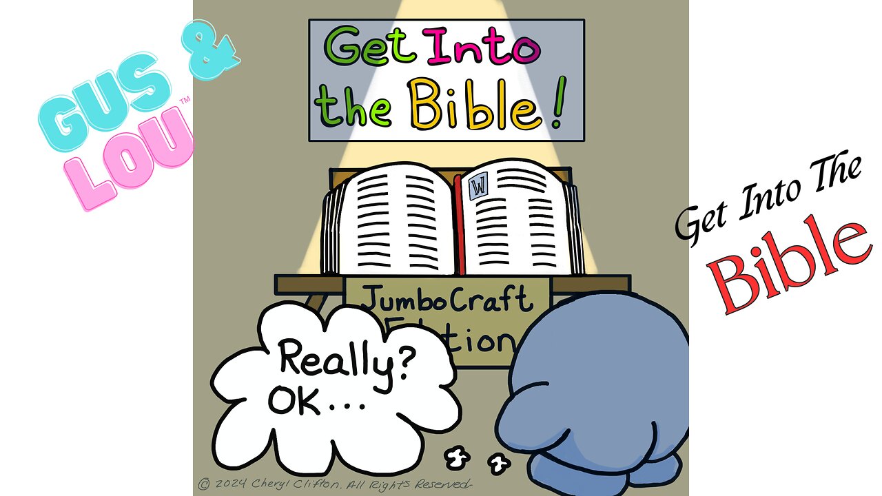 Funny Comics: Gus & Lou: Get Into the Bible