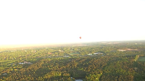 Daredevil grandmas experience first hot air balloon ride