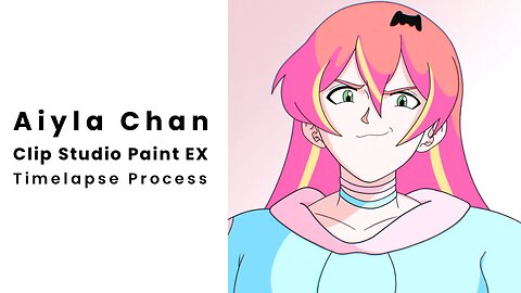 Aiyla Chan - Clip Studio Paint EX - Timelapse Process - Maximilian Bieber