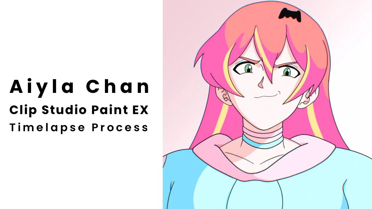 Aiyla Chan - Clip Studio Paint EX - Timelapse Process - Maximilian Bieber