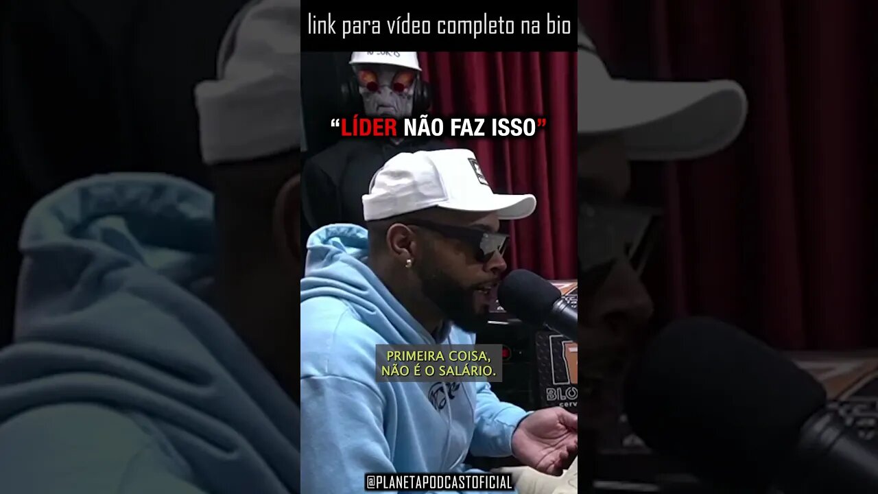 “O TAISON ORGANIZOU UM M0T!M” com N3G0 Di | Planeta Podcast #shorts