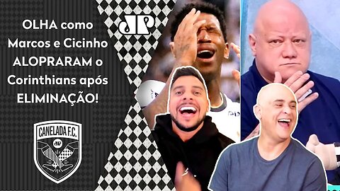 VAMOS RIR? São Marcos e Cicinho ALOPRAM Ronaldo Giovanelli e o Corinthians ELIMINADO pelo Ituano!