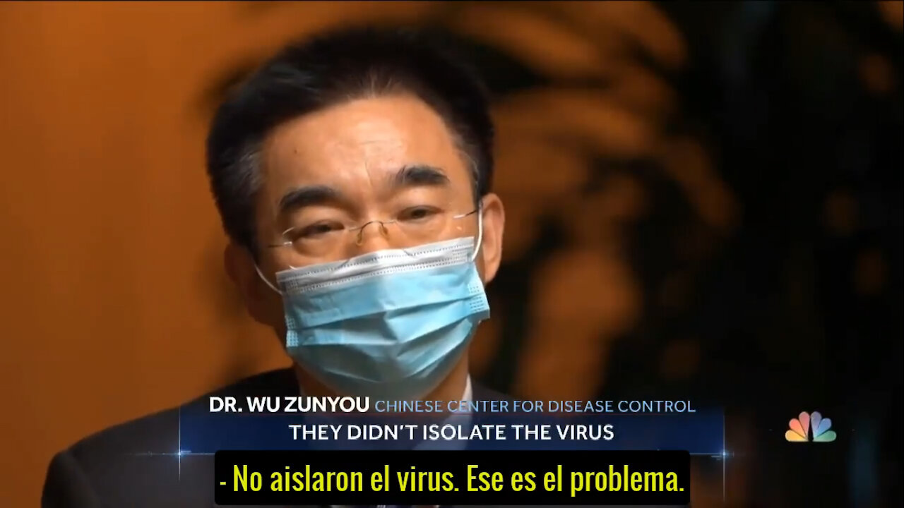 No aislaron el virus. Ese es el problema. CHINA