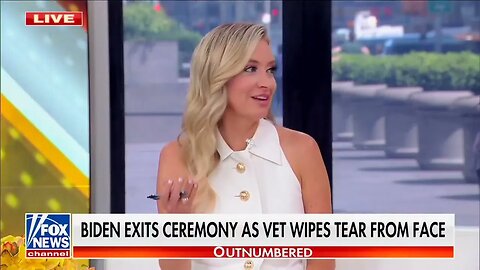 Former WH Press Secretary Kayleigh McEnany Roasts Biden For Leaving Medal Of Honor Ceremony Early