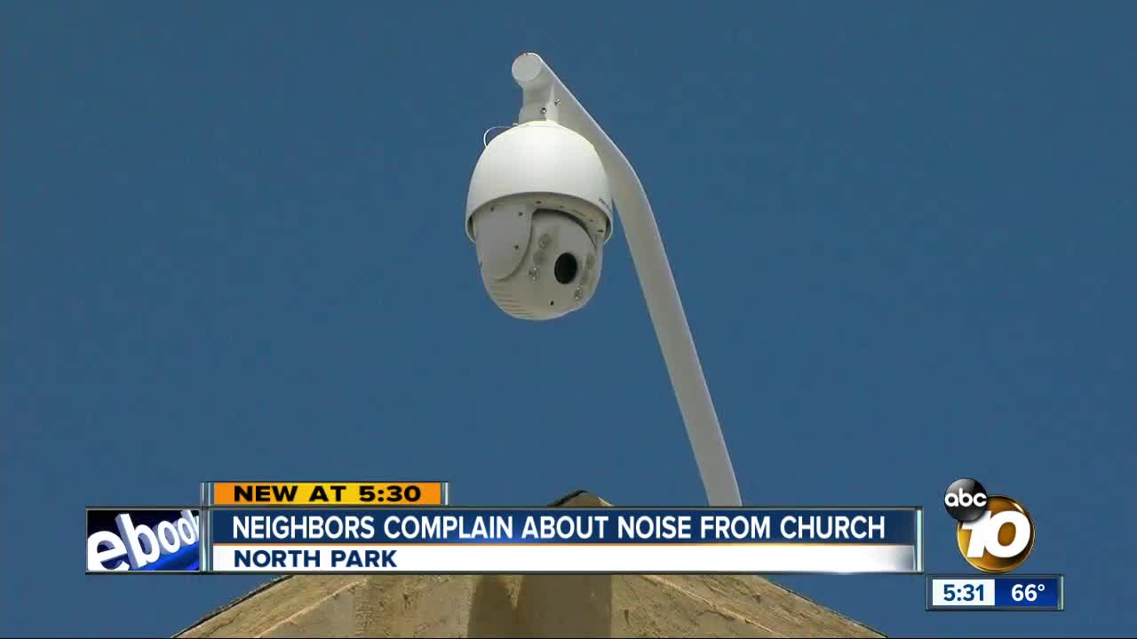 Neighbors complain about noise from church