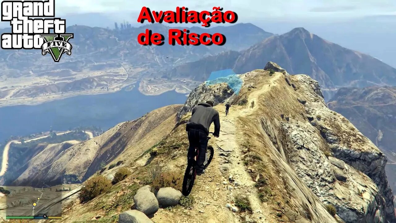 Avaliação de Risco - GTA 5 - Risk Assessment - na AMD Radeon RX 580 8GB GDDR5 256bits