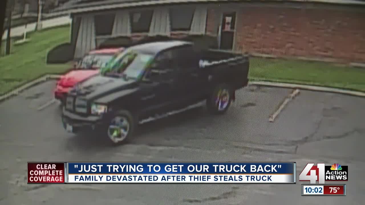 Thief steals disabled man's truck from auto shop