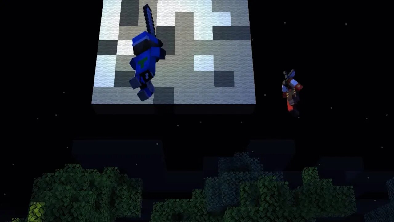 Ninja Gaiden in Minecraft An 8 bit Animation Tribute