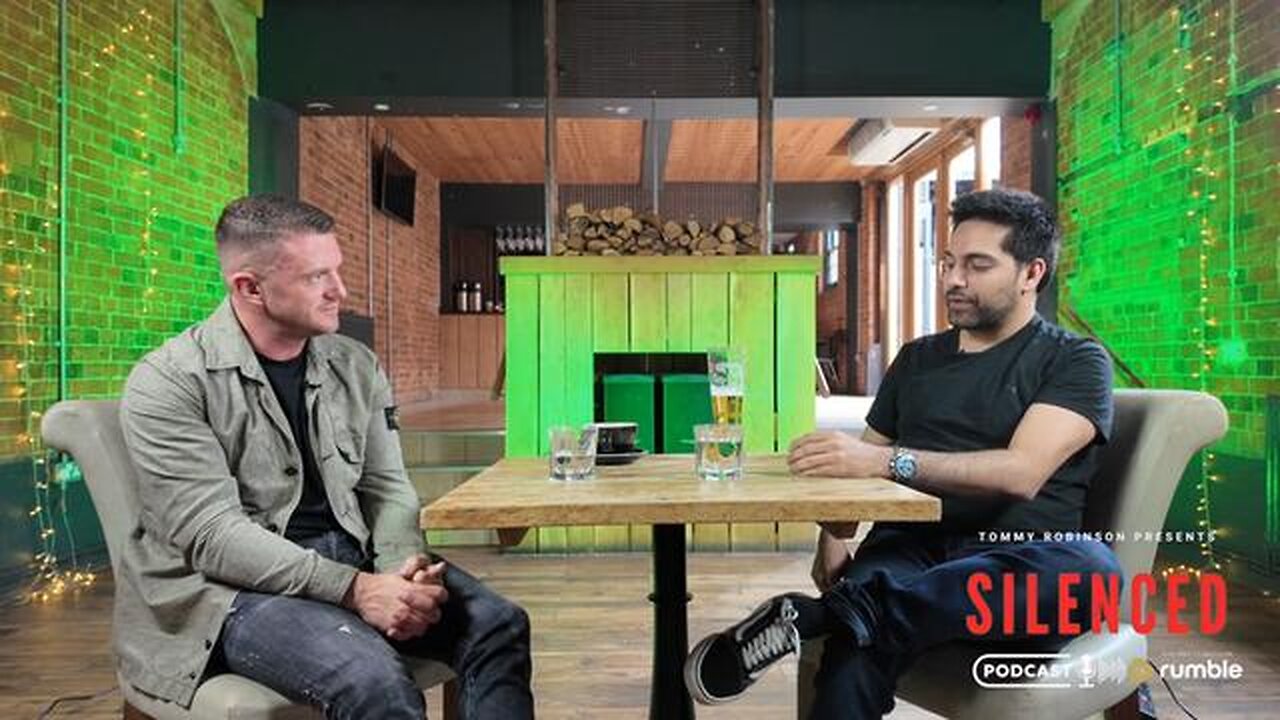 Tommy Robinson Interviews Mahyar Tousi