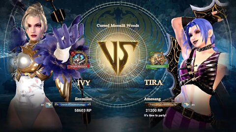 Ivy (iloxmilox) VS Tira (Amesang) (SoulCalibur™ VI: Online)