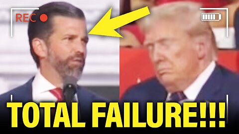 Trump FALLS ASLEEP to Son’s Speech at AWFUL CONVENTION