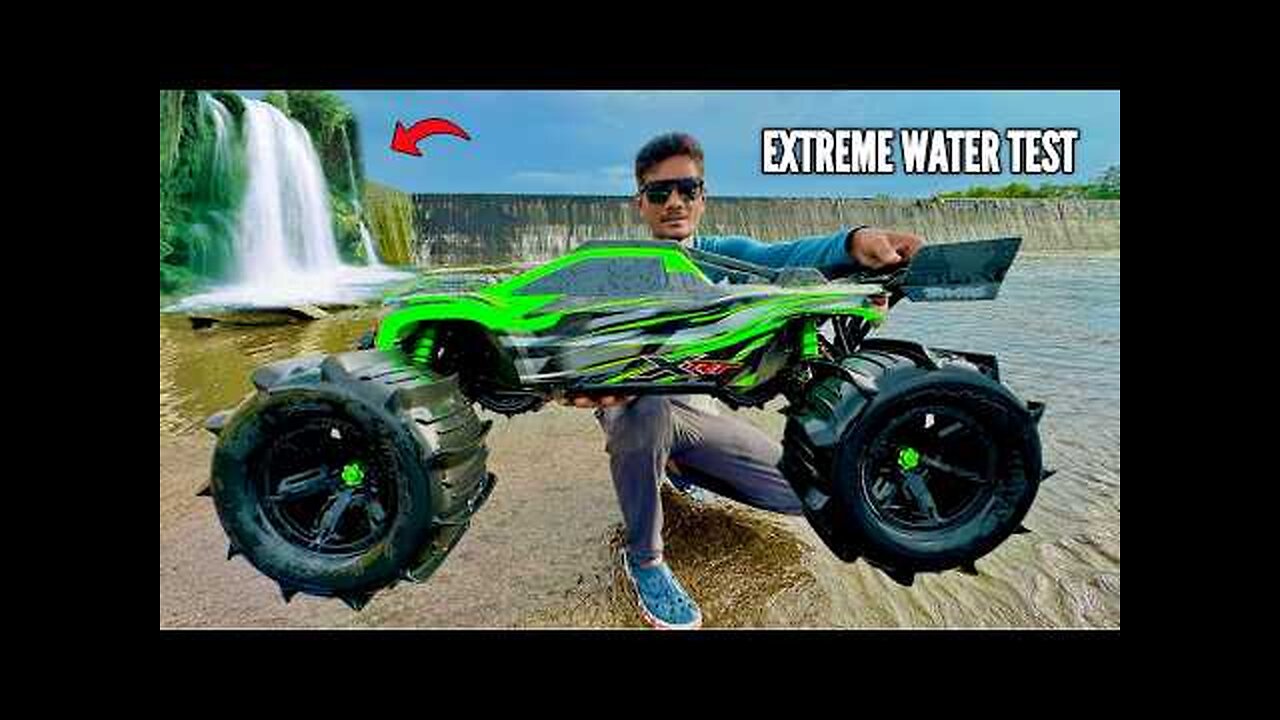 I Tested Traxxas XRT on Extreme Flowing Water - Chatpat toy TV