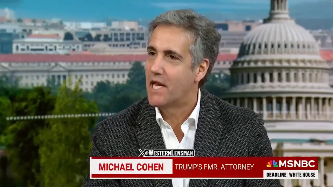 ARGLE BARGLE REEE! DBag Michael Cohen COMPLETELY Melting Down Tells Us He Knows Trump Is WINNING