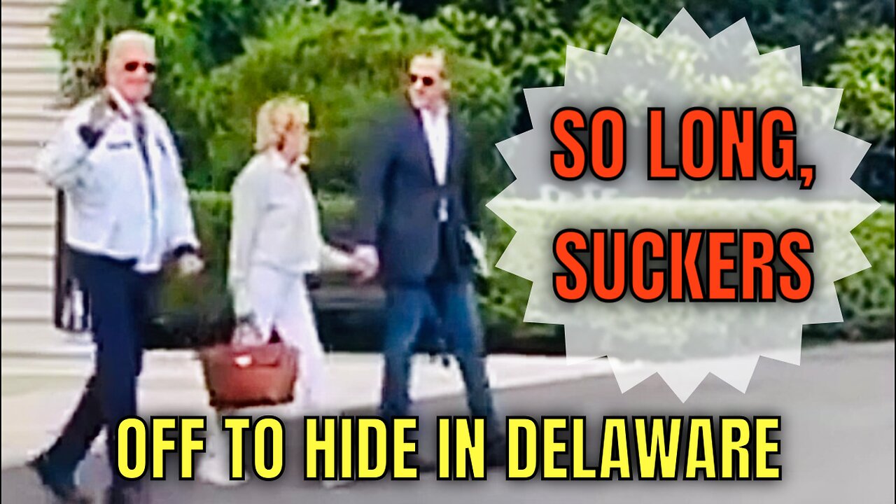 Joe Biden on VACATION AGAIN spending our tax dollars! 😡