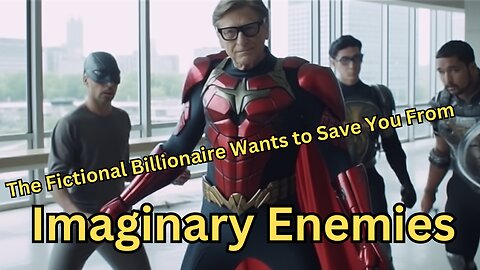 Bill Gates: The Fictional Billionaire Wants to Save You From Imaginary Enemies #questioneverything