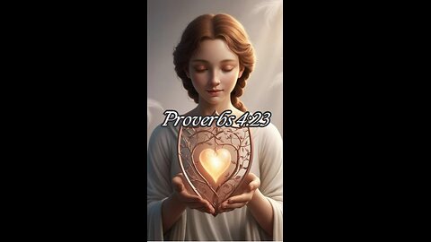 Proverbs 4:23 - Above all else, guard your heart, for everything you do flows from it.