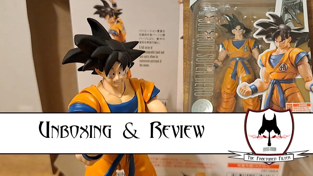 Unboxing & Review of S.H.Figuarts Son Goku Super Hero