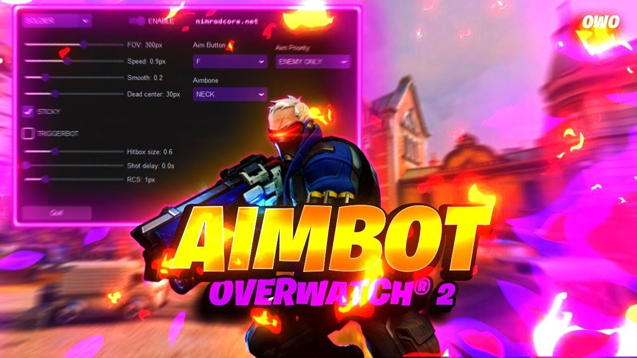 USANDO EL MEJOR HACK DE AIMBOT | OVERWATCH 2