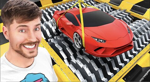 Lamborghini vs shredder mr beast