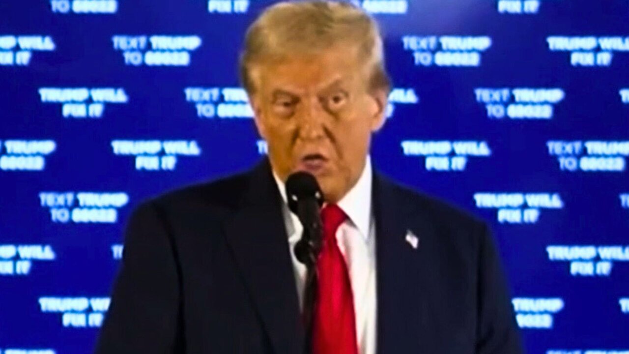 WATCH: Trump Goes After Kamala's Character During Mar-a-Lago Briefing