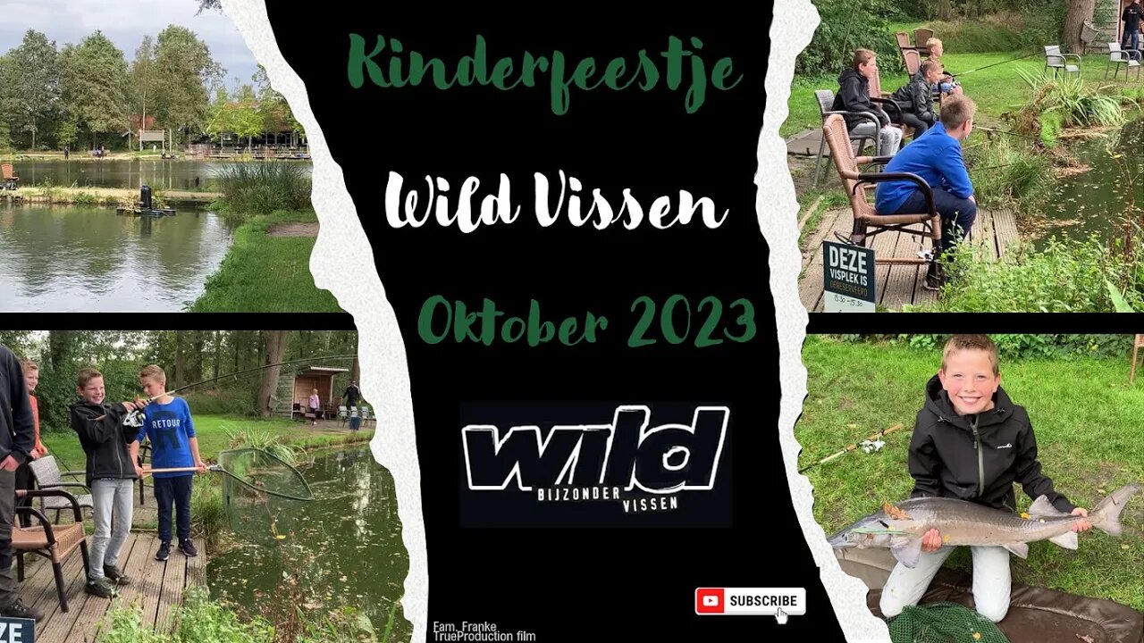 Wild vissen 2023 - Kinderfeestje Reutum - Monster Steurs