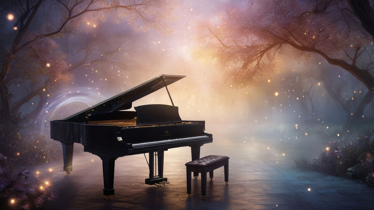 Heavenly Space Piano Music, Calming and Soothing, Emotional Piano Music for the Senses