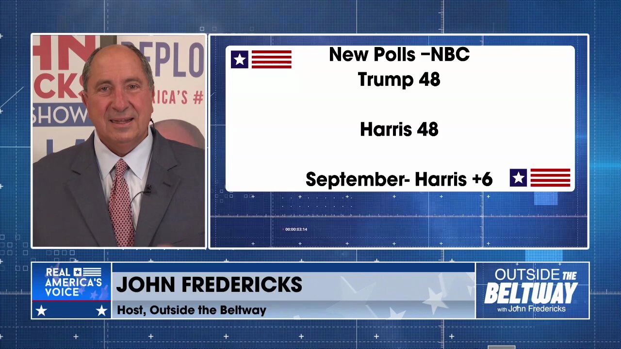 New NBC Poll Showing Trump-Harris Tied Puts Left; Commies in Freak Out Mode