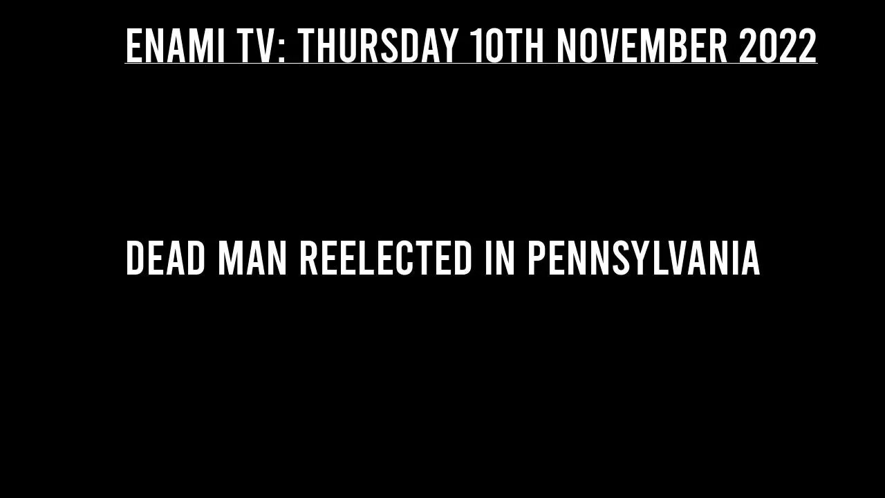When Your Opponent is Too Liberal To Elect: Dead Man wins vote in Pennsylvania.