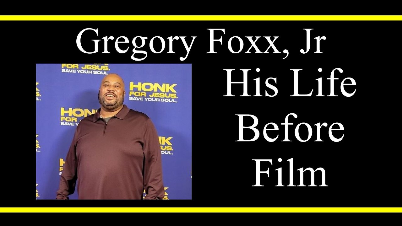 Gregory Foxx Jr On His Life Before Film (Interview Excerpts)