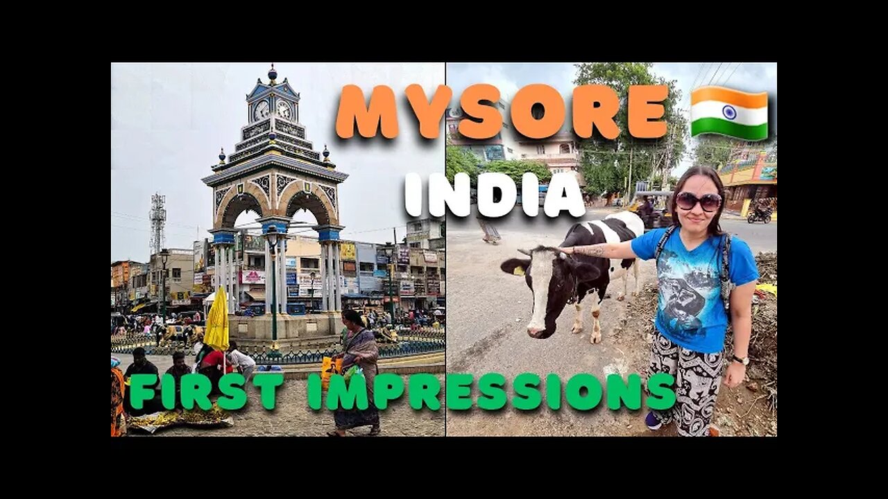 Americans' First Day in Mysore India 🇮🇳 | First Impressions | Gokulam