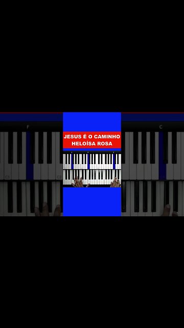 Introdução no Teclado - Jesus é o Caminho - Heloísa Rosa