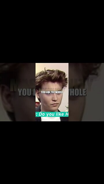 24 year Old Johnny Depp Honesty on Hollywood #shorts