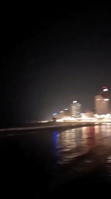 Footage of the drone striking in Tel Aviv undetected.