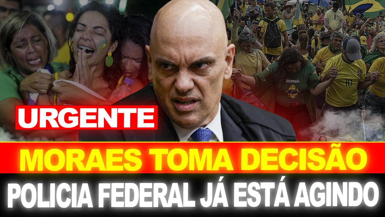 URGENTE !! MORAES TOMA DECISÃO... CONDENAÇÕES EM MASSA !! PF ESTÁ AGINDO...