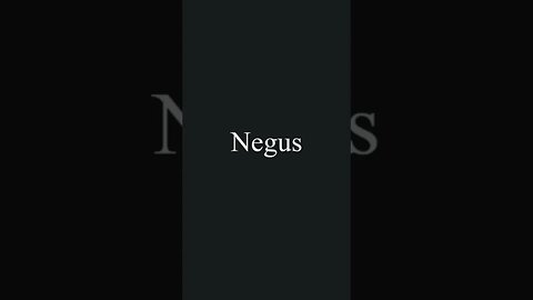 How to pronounce Negus