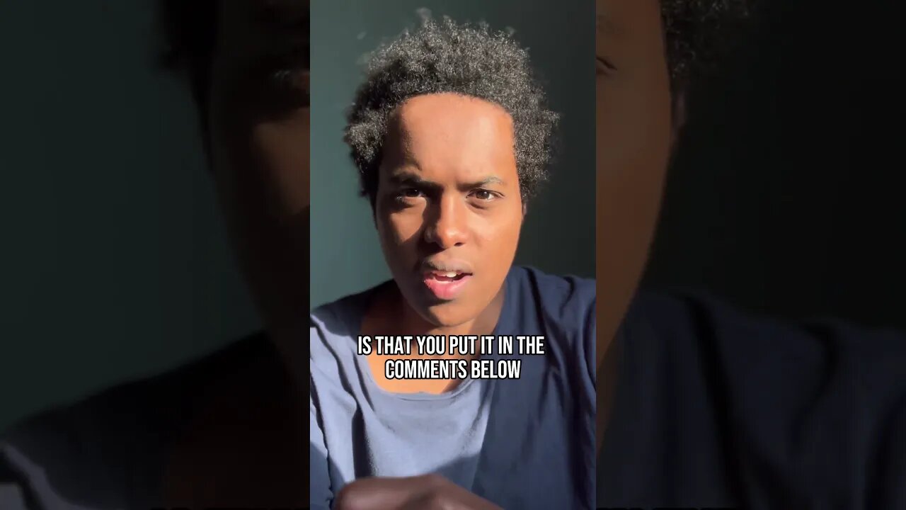 I’ll Give You Whatever You Want Under One Condition