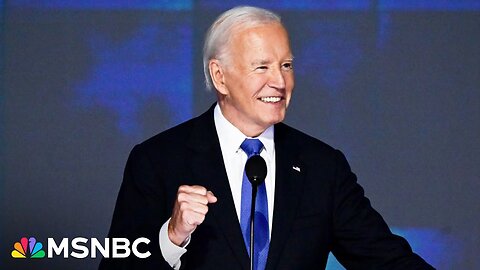 Watch President Biden's full DNC speech