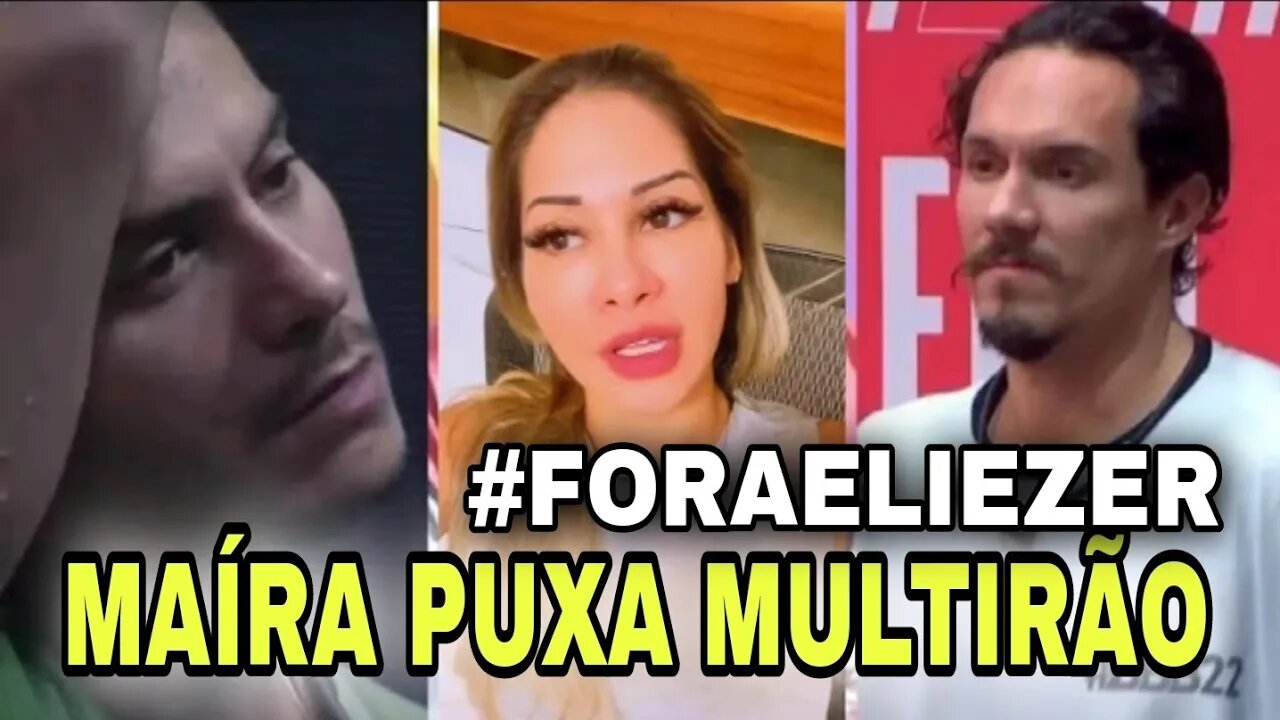 Maíra Cardi puxa mutirão para Arthur Aguiar #ForaEli #bbb22 #arthuraguiar #webtvbrasileira #maíra