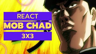 React Mob Psycho 100 Temporada 3 Episódio 3 - Mob Chad #mobpsycho100