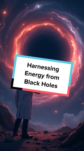 What if we could tap into the power of black holes?