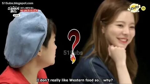 ENGSUB SNSD Sunny Cut Spicy Girls EP 1 Fan Sunny You're Also Pretty When You're Eating