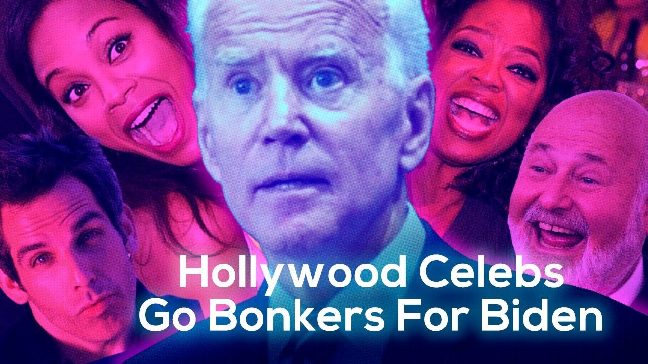 Hollywood Celebs Go Bonkers For Biden